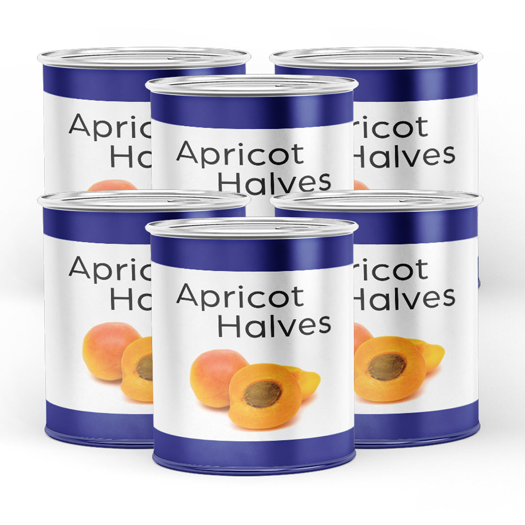 Apricot Halves Box of 6