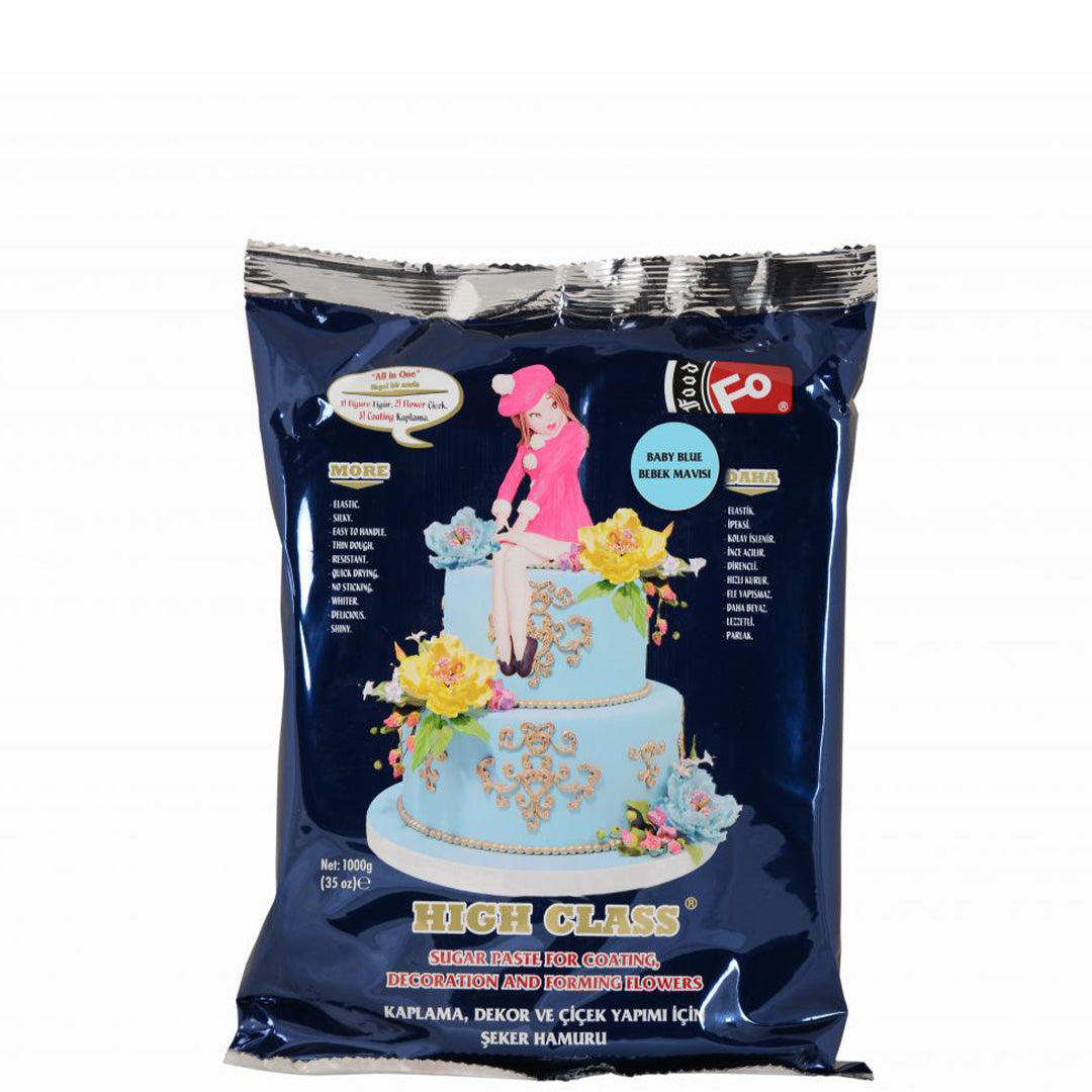 FO Baby Blue Sugar Paste 1 Kg