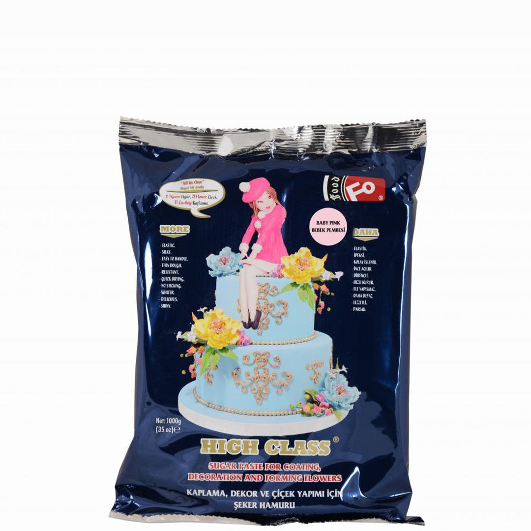 FO Baby Pink Sugar Paste 1 Kg