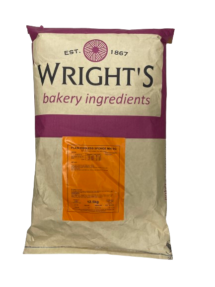 Wright's Eggless Plain Sponge Mix 12.5 Kg